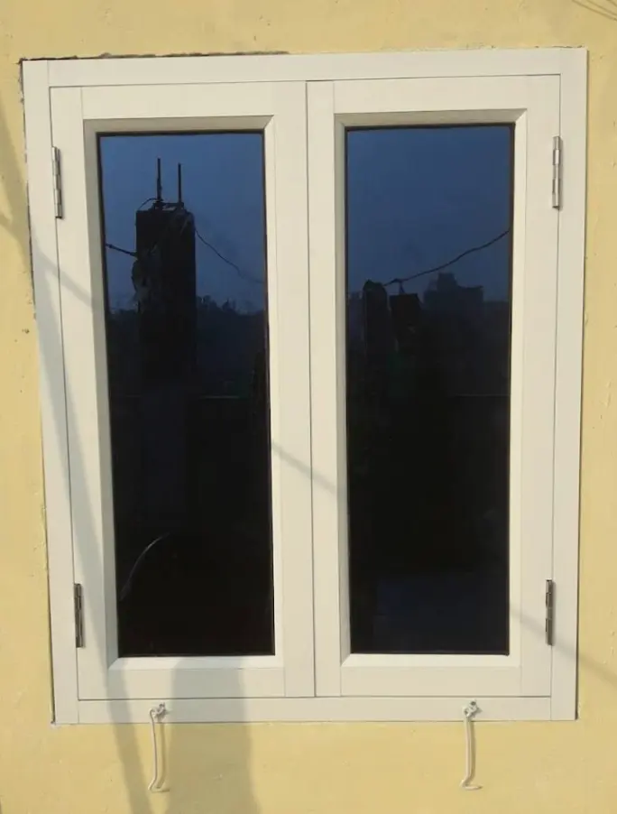 Aluminium and glass window